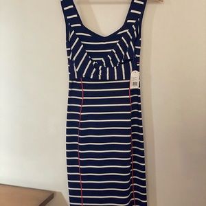 Jessica Simpson blue striped dress